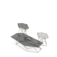 render 3d de mesa isométrica png