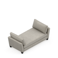 silla isométrica 3d renderizado aislado png