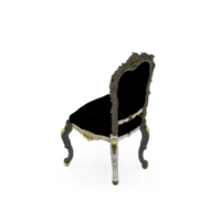 Isometric Chair 3D isolated rendering png