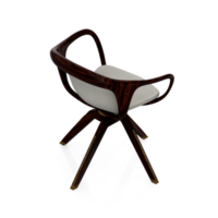 silla isométrica 3d renderizado aislado png