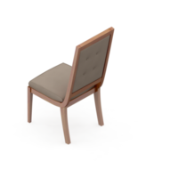 chaise isométrique rendu isolé 3d png