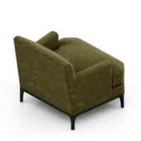 Isometric Armchair Isolated 3D render png