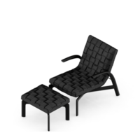 Isometric Chair 3D isolated rendering png