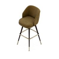 Isometric Chair 3D isolated rendering png