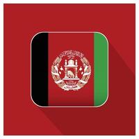 Afghanistan flag design vector