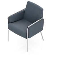 chaise isométrique rendu isolé 3d png