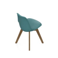 Isometric Chair 3D isolated rendering png