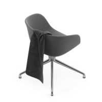 Isometric Chair 3D isolated rendering png