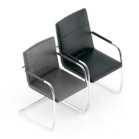 Isometric Chair 3D isolated rendering png