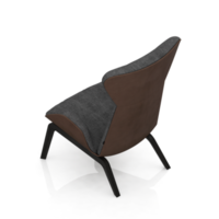 sillón isométrico aislado 3d render png