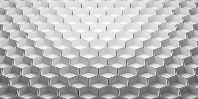 modern hexagon scene honeycomb pattern background hexagon abstract background 3D illustration photo