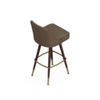 Isometric Chair 3D isolated rendering png