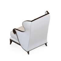 Isometric Chair 3D isolated rendering png