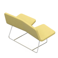 Isometric bench 3D render png