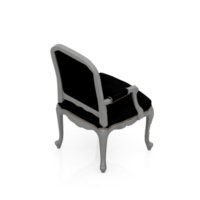 Isometric Chair 3D isolated rendering png