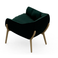 Isometric Chair 3D isolated rendering png
