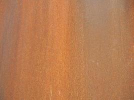 Fondo de textura de metal de acero oxidado marrón foto