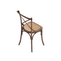 Isometric Chair 3D isolated rendering png