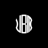 UBM letter logo abstract creative design. UBM unique design vector