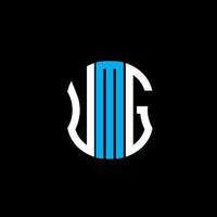 UMG letter logo abstract creative design. UMG unique design vector
