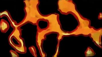 Digital Rendering Abstract Hot Fire Background photo