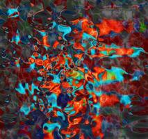 Digital Illustration Vibrant Abstract Background photo