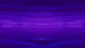 purple retrowave animation glowing luminance laser abstract technology horizontal line purple light glow, galaxy geometric internet 80s style background animation video