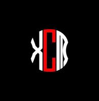 XCM letter logo abstract creative design. XCM unique design vector