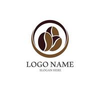 coffee bean icon vector illustration