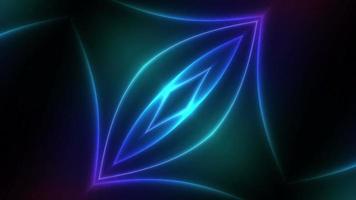 Abstract Neon Background Animation, Loop video