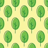 Tree icon with ecology concept seamless pattern background for template, poster vector