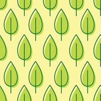 Tree icon with ecology concept seamless pattern background for template, poster vector