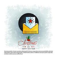 Creative Christmas 2023 Background vector illustration