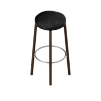 Isometric Chair 3D isolated rendering png