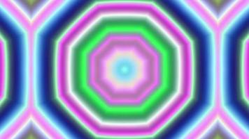 Abstract Kaleidoscope Art Background video