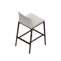 Isometric Chair 3D isolated rendering png