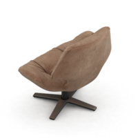 sillón isométrico aislado 3d render png