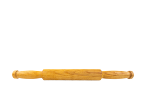 rullande stift, trä, kök rullande stift. transparent bakgrund. png