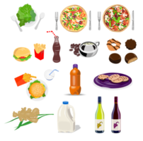 Food Collection Isolated png