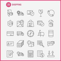 Shopping Line Icon for Web Print and Mobile UXUI Kit Such as Bottle Health Shipping Delivery World Transport Map Delivery Pictogram Pack Vector