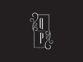 Qp, QP Abstract Luxury Letters Logo Monogram vector