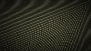 Modern black and gold abstract background, the look of stainless steel, circular lines on a black background vector