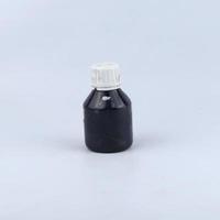 ink bottle isolated on a white background photo