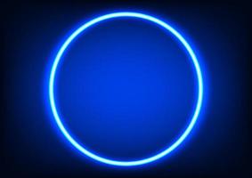 graphics design Circle glow with blue tone background vector illustration