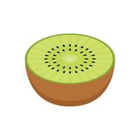 kiwi vector. kiwi symbol. kiwi on white background. logo design. vector