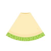 Melon logo vector. melon on white background. Half melon. vector