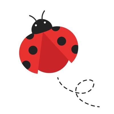 lady bug Vector PNG Image