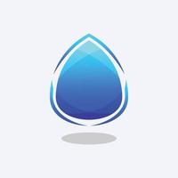 diseño de vector de agua pura