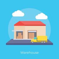 Trendy Warehouse Concepts vector