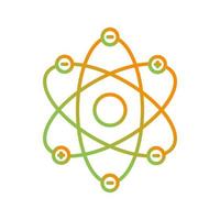 Atom Structure Vector Icon